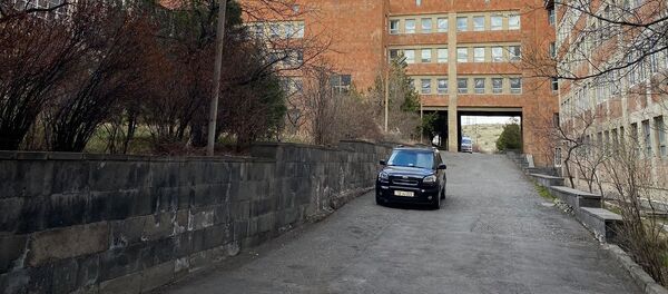 Мобильная приемная для больных коронавирусом при инфекционной больнице Норк Мобильная приемная для больных коронавирусом при инфекционной больнице Норк - Sputnik Արմենիա