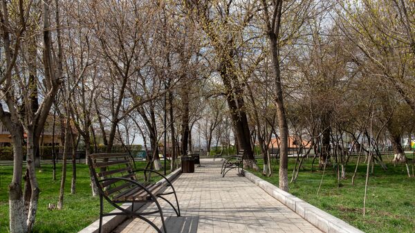 Улицы и парки города во время чрезвычайной ситуации (25 марта 2020). Ереван - Sputnik Արմենիա