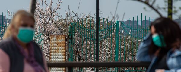 Город во время чрезвычайной ситуации (25 марта 2020). Ереван - Sputnik Армения