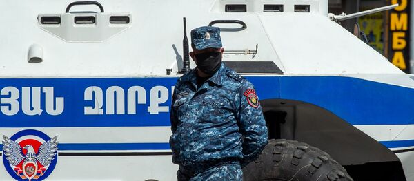 Город во время чрезвычайной ситуации (25 марта 2020). Ереван - Sputnik Արմենիա