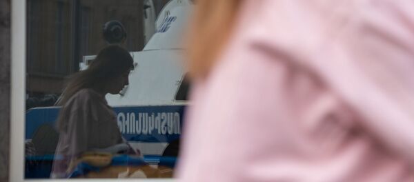 Город во время чрезвычайной ситуации (25 марта 2020). Ереван - Sputnik Армения