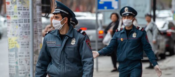 Город во время чрезвычайной ситуации (25 марта 2020). Ереван  - Sputnik Արմենիա