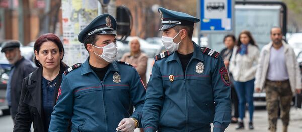 Город во время чрезвычайной ситуации (25 марта 2020). Ереван  - Sputnik Արմենիա