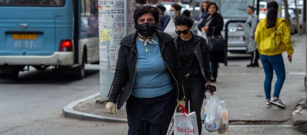 Город во время чрезвычайной ситуации (25 марта 2020). Ереван  - Sputnik Արմենիա