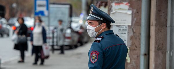 Город во время чрезвычайной ситуации (25 марта 2020). Ереван Город во время чрезвычайной ситуации (25 марта 2020). Ереван - Sputnik Армения