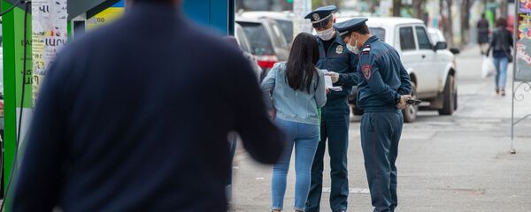 Город во время чрезвычайной ситуации (25 марта 2020). Ереван Город во время чрезвычайной ситуации (25 марта 2020). Ереван - Sputnik Արմենիա