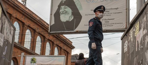 Город во время чрезвычайной ситуации (25 марта 2020). Ереван Город во время чрезвычайной ситуации (25 марта 2020). Ереван - Sputnik Արմենիա