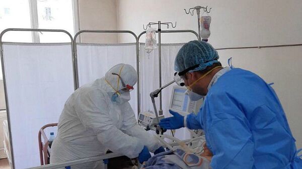 Медицинские работники во время пандемии (25 марта 2020). - Sputnik Արմենիա
