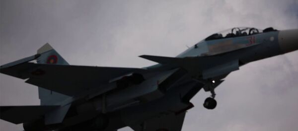 Հայ օդաչուների թռիչքները ՍՈՒ 30 կործանիչներով Հայ օդաչուների թռիչքները ՍՈՒ 30 կործանիչներով - Sputnik Արմենիա