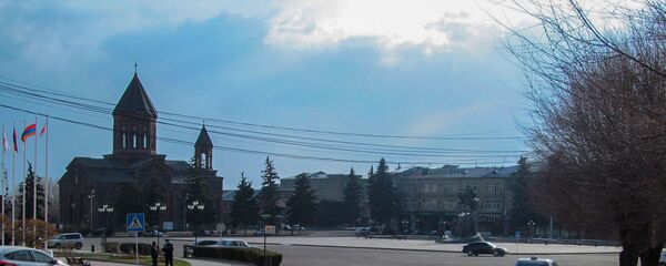 Площадь Вардананц Гюмри Площадь Вардананц Гюмри - Sputnik Արմենիա