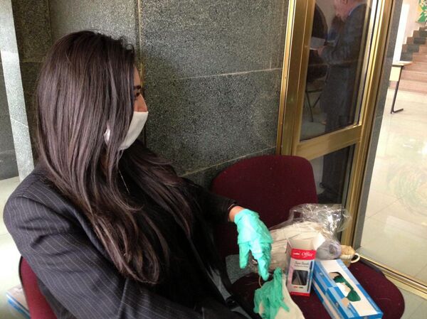 Թեկնածուները ձեռնոց նետեցին․ Արցախում անցկացված ընտրություններին բոլորը դիմակով էին - Sputnik Արմենիա