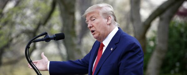 Президент Дональд Трамп на брифинге по коронавирусу в Белом Доме (29 марта 2020). Вашингтон - Sputnik Արմենիա