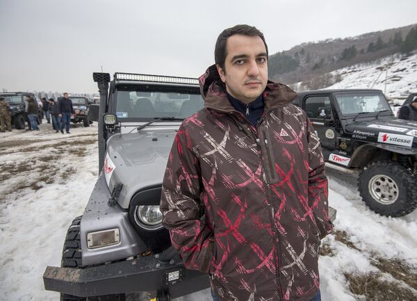 Участник Off-Road гонки в Цахкадзоре Айк Арутюнян Участник Off-Road гонки в Цахкадзоре Айк Арутюнян - Sputnik Արմենիա