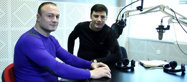 Արսեն Մանուկյան և Արամ Չախոյան Արսեն Մանուկյան և Արամ Չախոյան - Sputnik Արմենիա