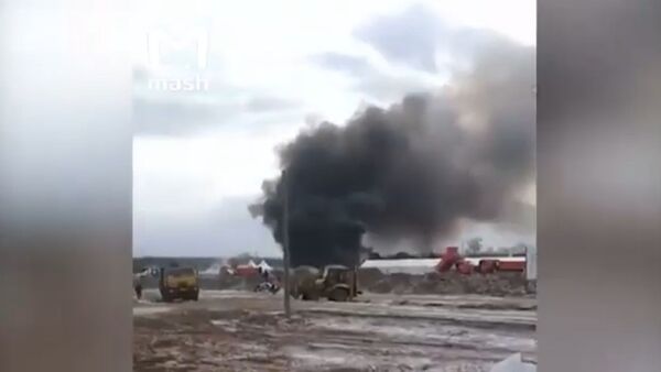 Հրդեհ է բռնկվել Մոսկվայում կառուցվող հիվանդանոցում. բանվորներից մեկը մահացել է. տեսանյութ Հրդեհ է բռնկվել Մոսկվայում կառուցվող հիվանդանոցում. բանվորներից մեկը մահացել է. տեսանյութ - Sputnik Արմենիա