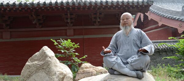 Шаолиньский буддийский монастырь в Китае Шаолиньский буддийский монастырь в Китае - Sputnik Армения