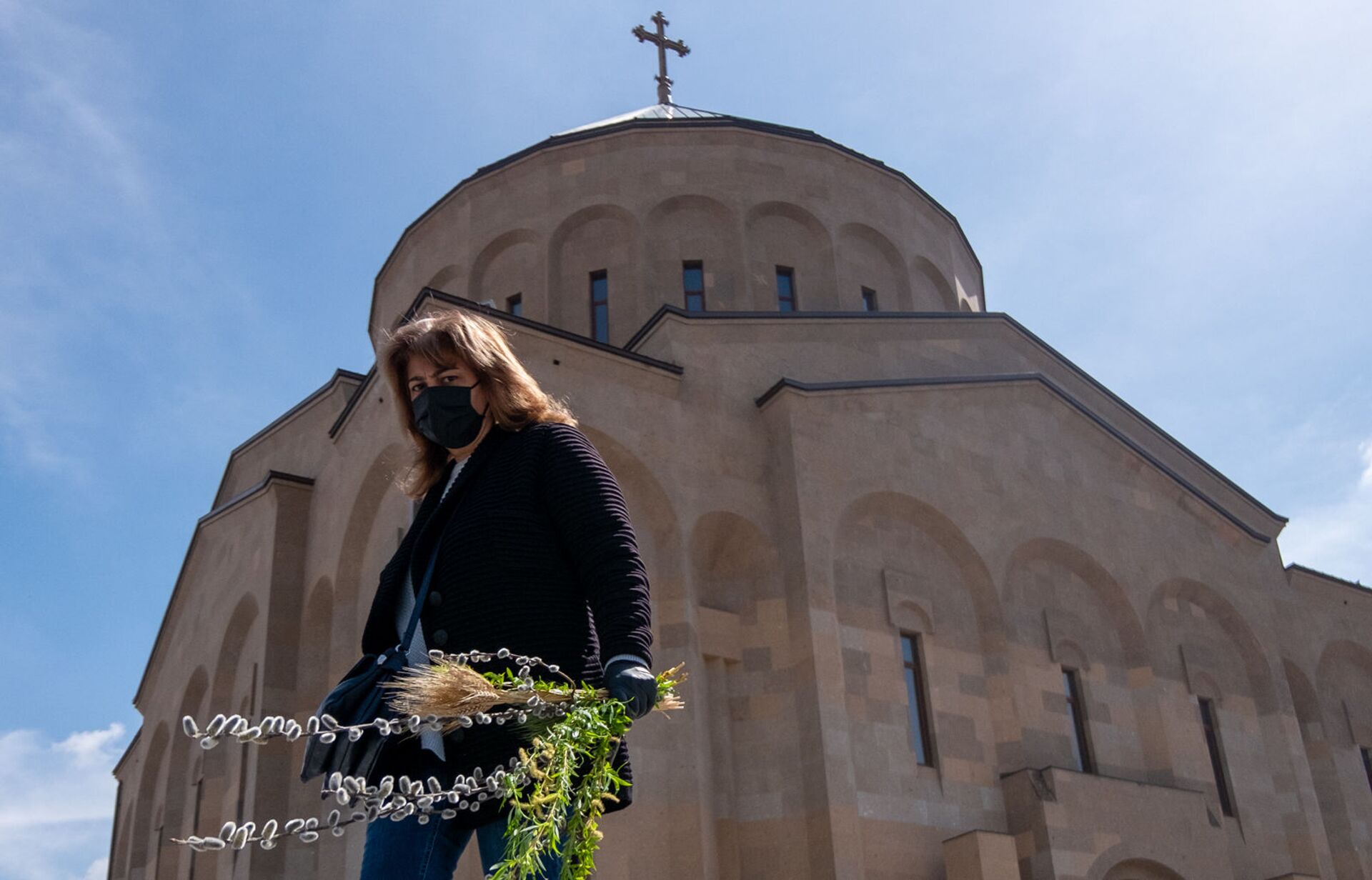 Армянская церковь празднует Вербное воскресенье - Sputnik Армения, 1920, 28.03.2021