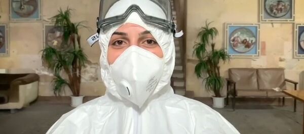 Կորոնավիրուսի դեմ պայքարող կամավոր բժիշկները վալս են պարում - Sputnik Արմենիա