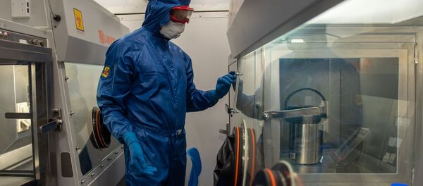 Презентация российской мобильной лаборатории по диагностике коронавируса (9 апреля 2020). Еревaн Презентация российской мобильной лаборатории по диагностике коронавируса (9 апреля 2020). Еревaн - Sputnik Արմենիա