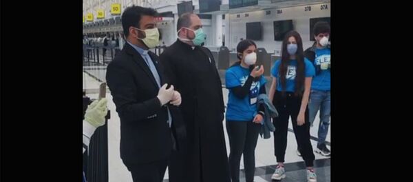 Учащиеся в американских школах армянские ученики поют гимн Еревана - Sputnik Արմենիա