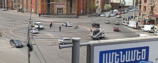 Перекресток проспекта Аршакуняц и улицы Гарегина Нжде - Sputnik Արմենիա