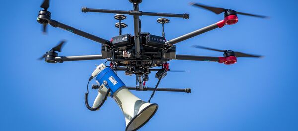 Дрон полиции Нидерландов для контроля за соблюдением дистанции во время карантина Дрон полиции Нидерландов для контроля за соблюдением дистанции во время карантина - Sputnik Արմենիա