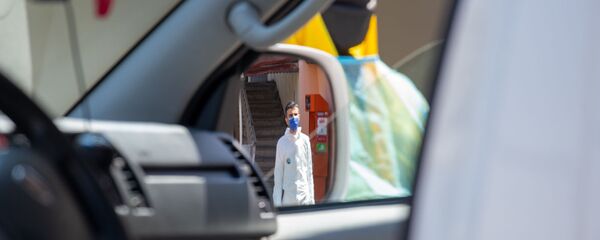 Медицинский персонал инфекционной больницы Норк - Sputnik Армения