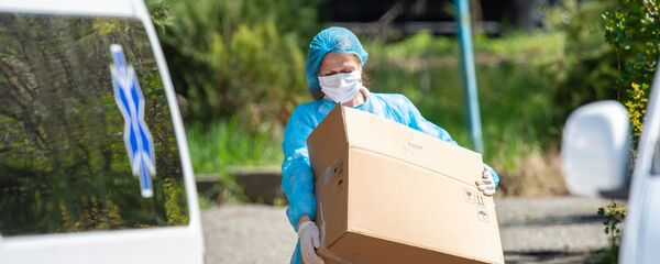 Медицинский персонал инфекционной больницы Норк - Sputnik Արմենիա