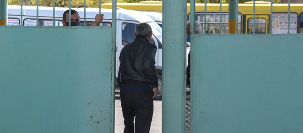 Акция протеста водителей общественного транспорта (14 апреля 2020). Еревaн Акция протеста водителей общественного транспорта (14 апреля 2020). Еревaн - Sputnik Արմենիա