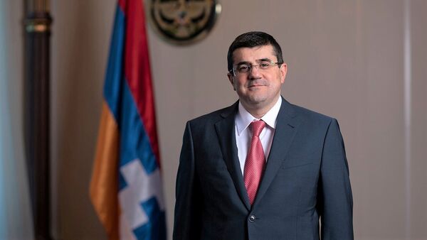 Новоизбранный президент Карабаха Араик Арутюнян - Sputnik Армения