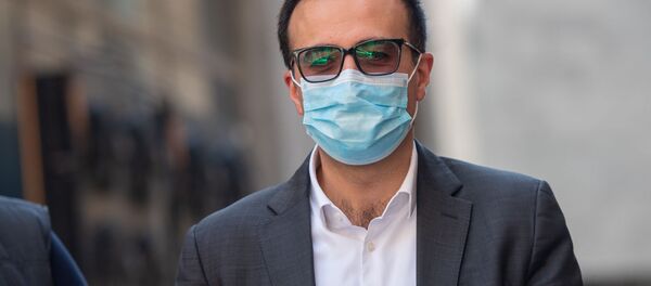 Министр здравоохранения Арсен Торосян посетил места изоляции граждан (15 апреля 2020). Еревaн - Sputnik Արմենիա