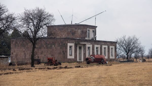 Здание бывшего аэропорта в Одзуне - Sputnik Армения