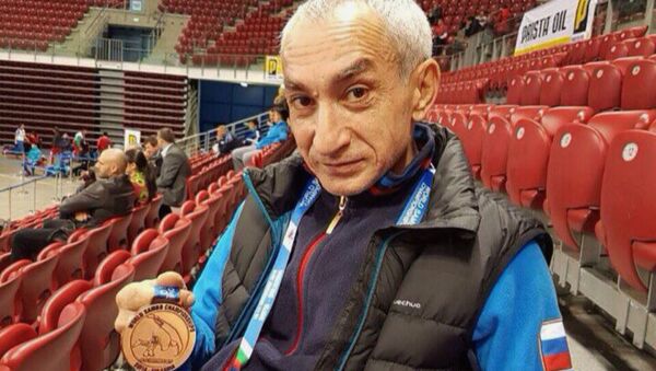 Трехкратный чемпион мира и двукратный обладатель кубка по самбо Гурген Тутхалян - Sputnik Армения