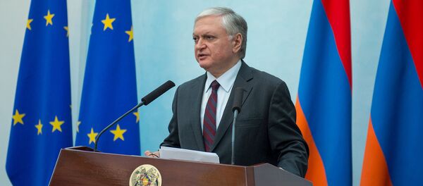 Глава МИД Армении Эдвард Налбандян Глава МИД Армении Эдвард Налбандян - Sputnik Արմենիա