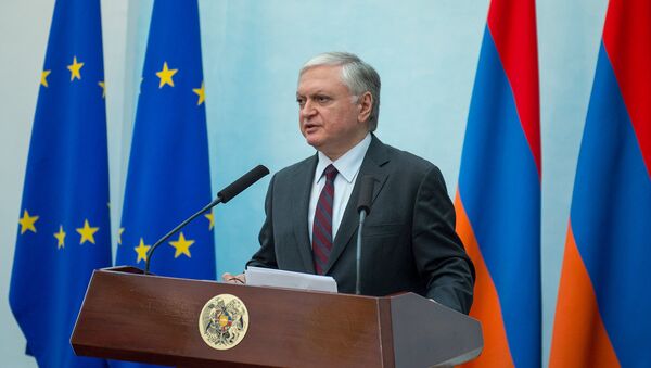 Глава МИД Армении Эдвард Налбандян - Sputnik Армения