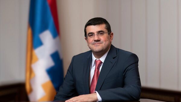 Президент Карабаха Араик Арутюнян - Sputnik Արմենիա