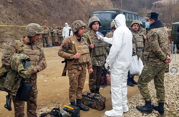 Количество заболеваний ОРВИ в ВС Армении резко сократилось - Оганян Количество заболеваний ОРВИ в ВС Армении резко сократилось - Оганян - Sputnik Армения