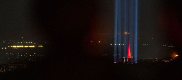 Вечный огонь: армяне осветили дорогу памяти к мемориалу жертв Геноцида - Sputnik Армения