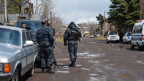 Полицейские на месте преступления (29 апреля 2020). Гавар - Sputnik Армения