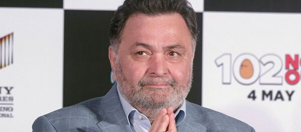 Индийский актер Риши Капур на встрече с репортерами (19 апреля 2018). Мумбаи Индийский актер Риши Капур на встрече с репортерами (19 апреля 2018). Мумбаи - Sputnik Армения