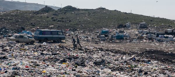Мусорная свалка в Нубарашене - Sputnik Արմենիա