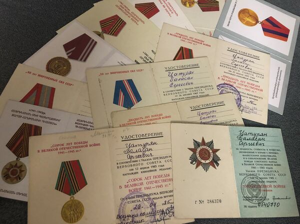 Красная звезда Баласана Цатуряна: армянский ветеран хранил орден за Сталинград всю жизнь - Sputnik Армения