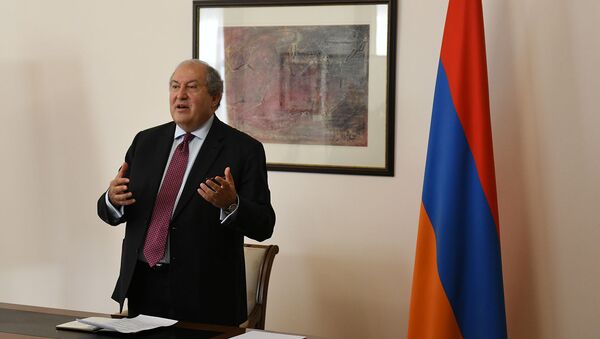 Президент Армении Армен Саркисян (2 мая 2020). Еревaн - Sputnik Армения