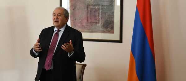 Президент Армении Армен Саркисян (2 мая 2020). Еревaн - Sputnik Արմենիա