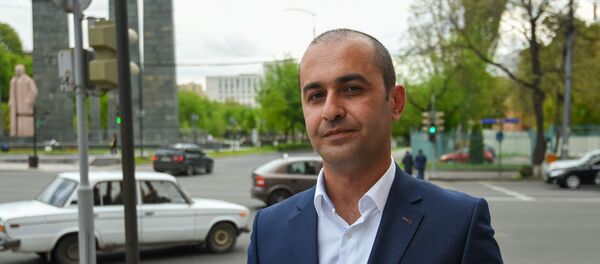 Адвокат Амрам Макинян Адвокат Амрам Макинян - Sputnik Армения