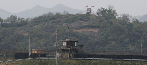 Граница между Северной Кореей и Южной Кореей Граница между Северной Кореей и Южной Кореей - Sputnik Արմենիա