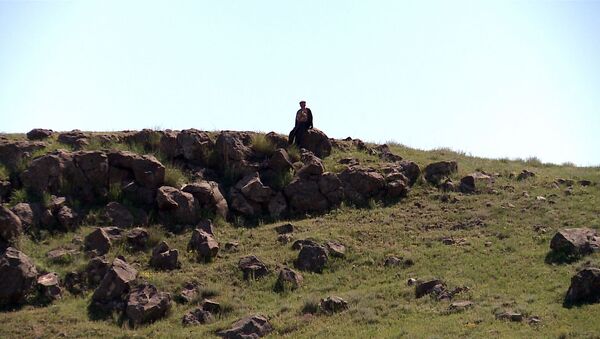 Миран Коч у руин Ани - Sputnik Армения