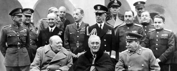 Маршал Сергей Худяков во время Ялтинской конференции союзных держав (4 - 11 февраля 1945). - Sputnik Արմենիա