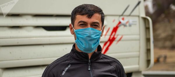 Дальнобойщик Фуркат Бабаев - Sputnik Армения