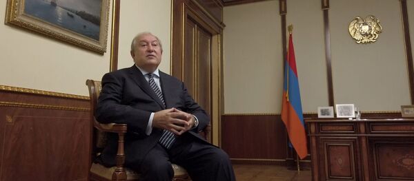 Президент Армении Армен Саркисян: День Победы для меня великий праздник. Президент Армении Армен Саркисян: День Победы для меня великий праздник. - Sputnik Армения